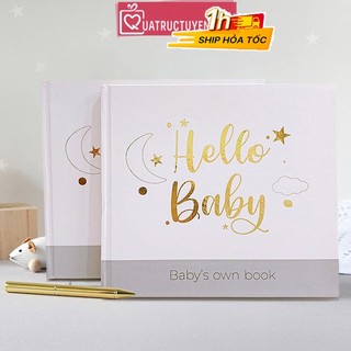 Sổ nhật ký cho bé Hello Baby - Lưu giữ những khoảnh khắc đầu đời đáng nhớ