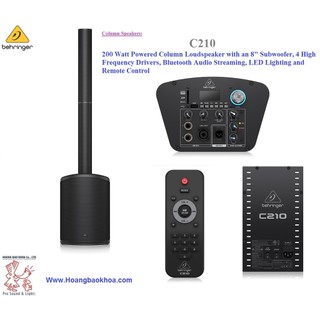 C210 loa column behringer - công suất 200 watt với công nghệ class-d - giá 1 loa