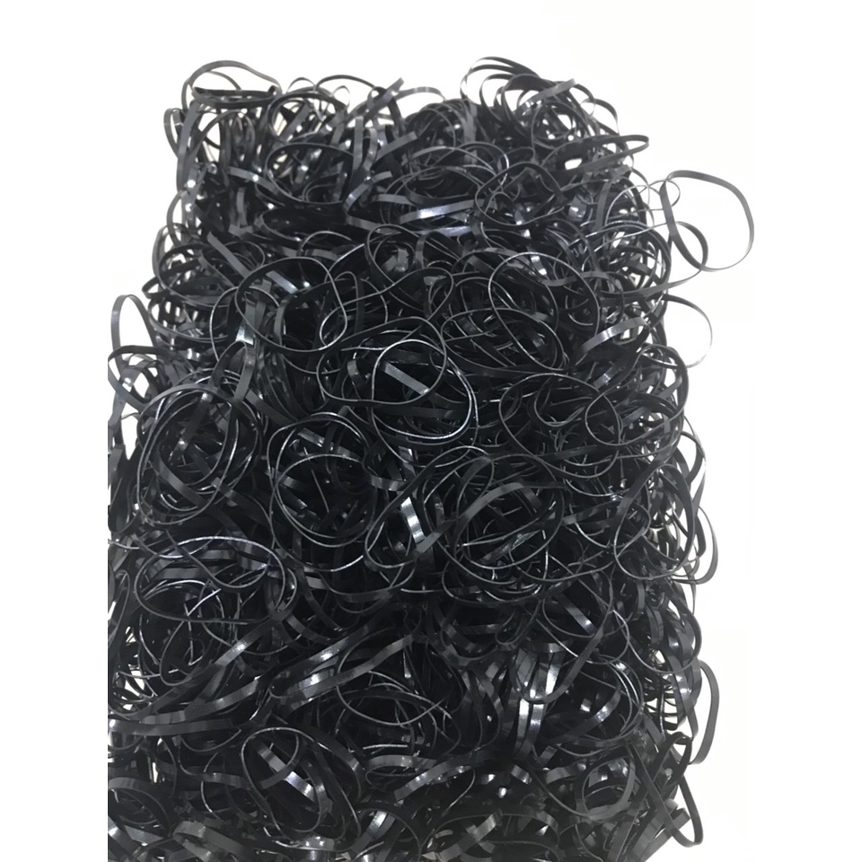 Dây thun buộc tóc ANYBAND Hàn Quốc 4CM 4024-B200 Black&Brown