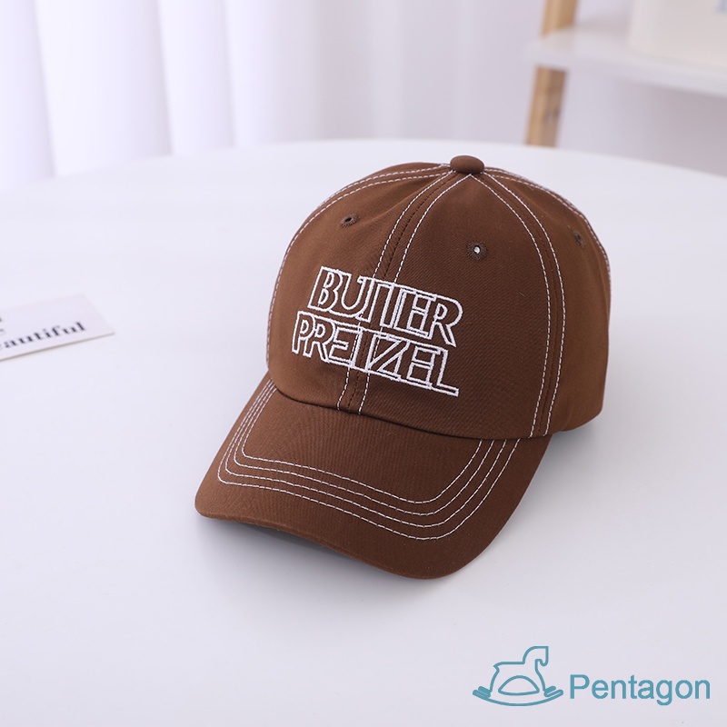 Mũ Lưỡi Trai Chống Nắng Mùa Hè In Chữ / Vịt Dễ Thương Có Thể Điều Chỉnh Cho Bé