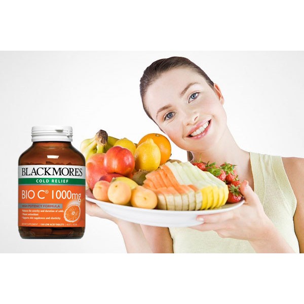 Viên Uống Tăng Cường Sức Đề Kháng Blackmore Bio C 1000Mg - 31 Viên