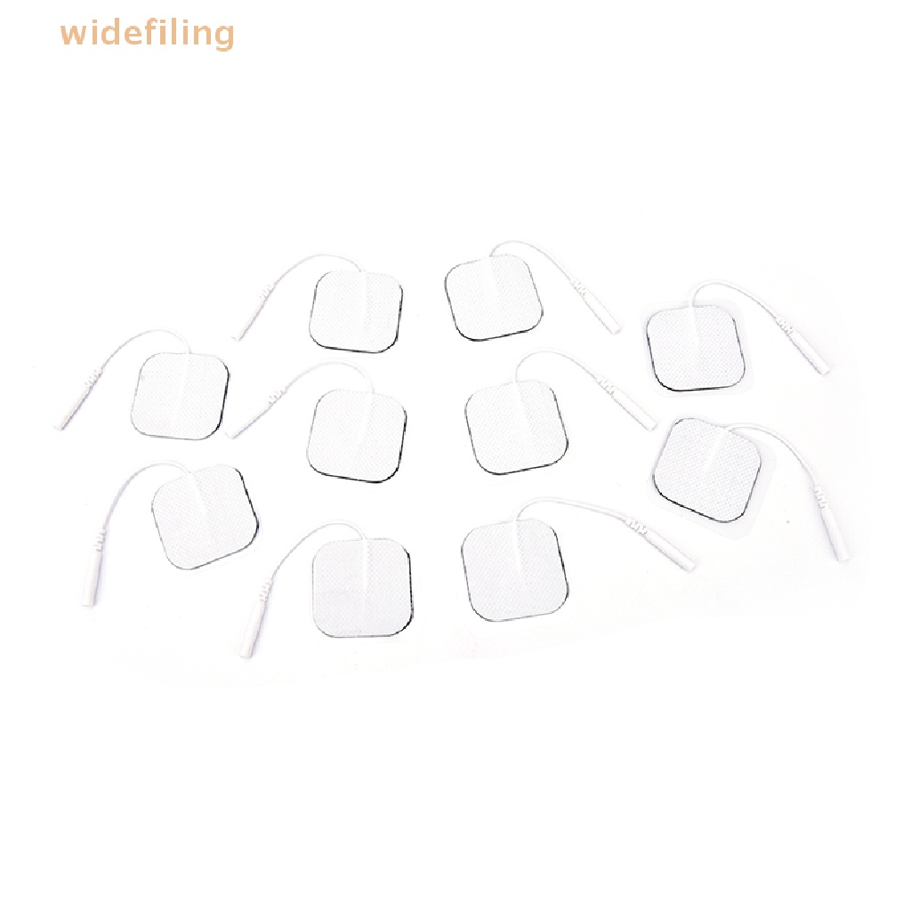 Bộ 10 Miếng Đệm Điện Cực Thay Thế Cho Máy Mát Xa Tens Units
