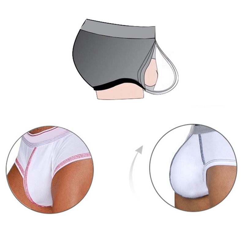 Niceme Đệm Lót Quần Lót Nam Đi Bơi Có Miếng Đệm Nâng Ngực Bên Trong