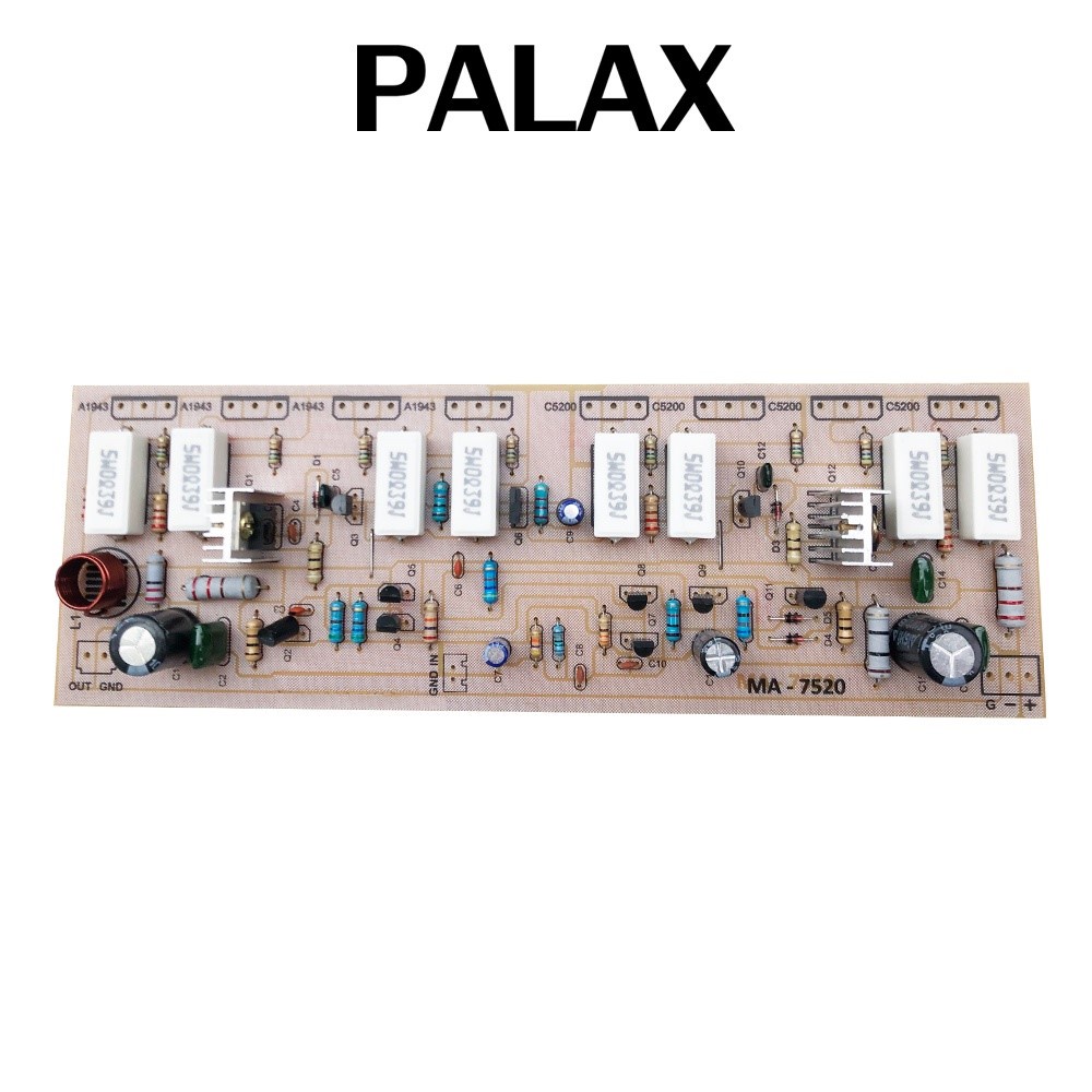 Board Công suất Công suất 500W-1000W và Sò C5200- A1943 - Mạch khuếch đại công suất Amply 8 sò,12 sò và 16 sò