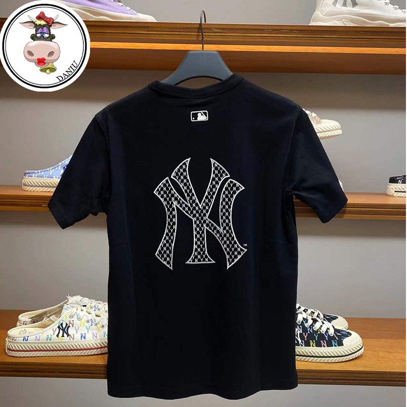 Áo Thun Hàn Quốc Tay Ngắn In Chữ NY Lớn Và Nhãn Hiệu Thời Trang Xuân Hè Cho Nam Và Nữ ins3ATSM20