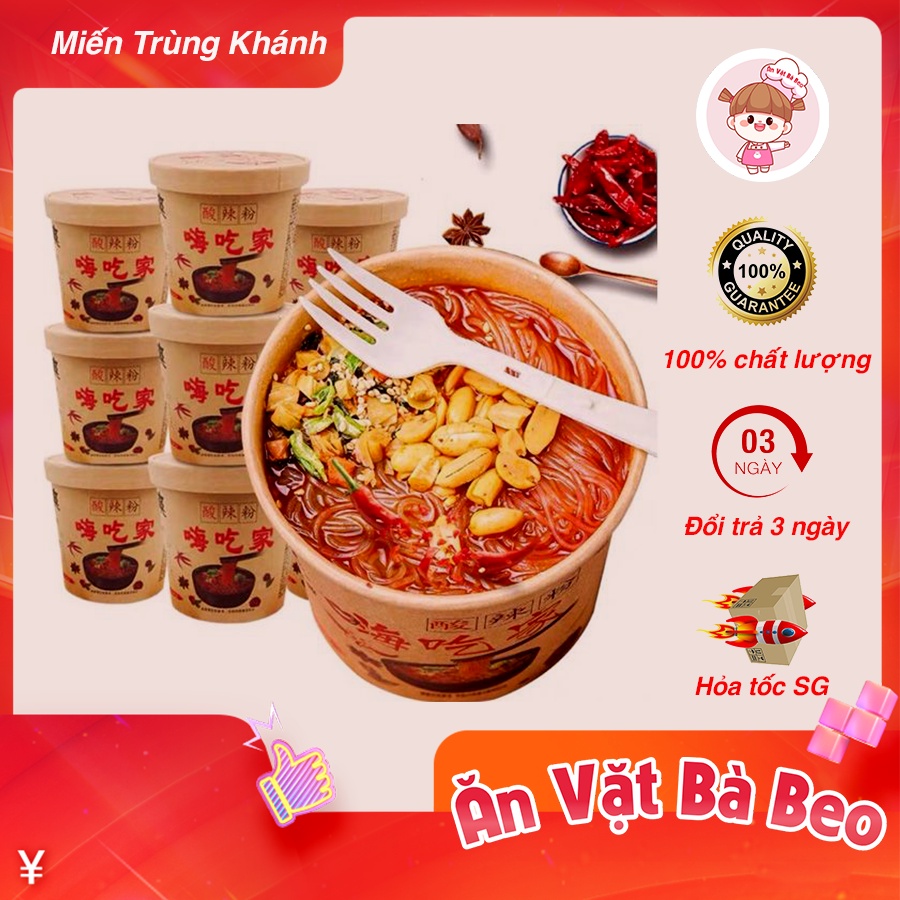 Miến Chua Cay Trùng Khánh Loại Ngon - Ăn vặt Bà Beo
