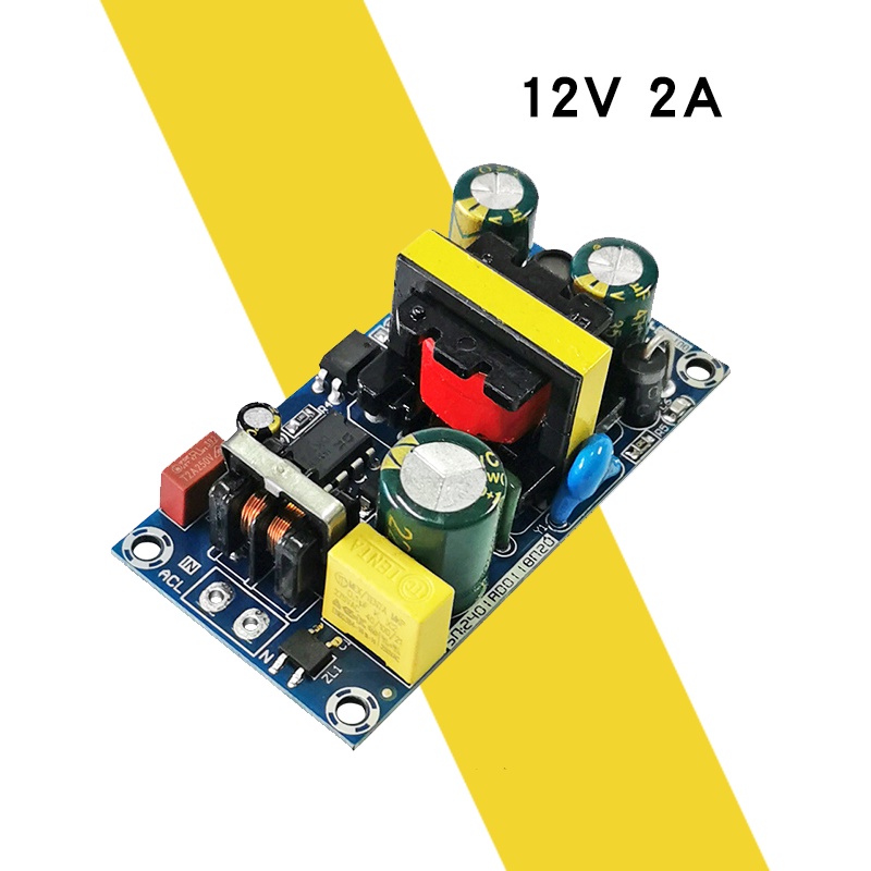 Mạch chuyển nguồn cách ly 12V 2A 24W AC DC WX-DC24025