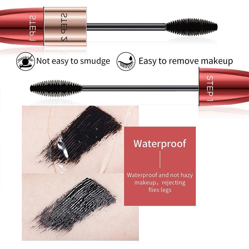 HS Mascara Hai Đầu Kháng Nước Chuốt Mi Cong Vút Và Dài Hơn Hiệu Quả