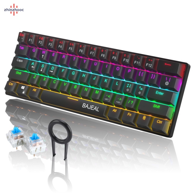 Bàn Phím Cơ vip Mk-606-61 Có Đèn Led Nền Dành Cho Game Thủ