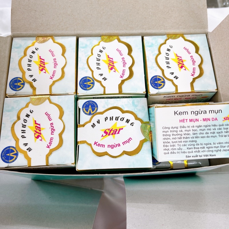 Kem Mỹ Phương giảm mụn, nám, trắng da 20g