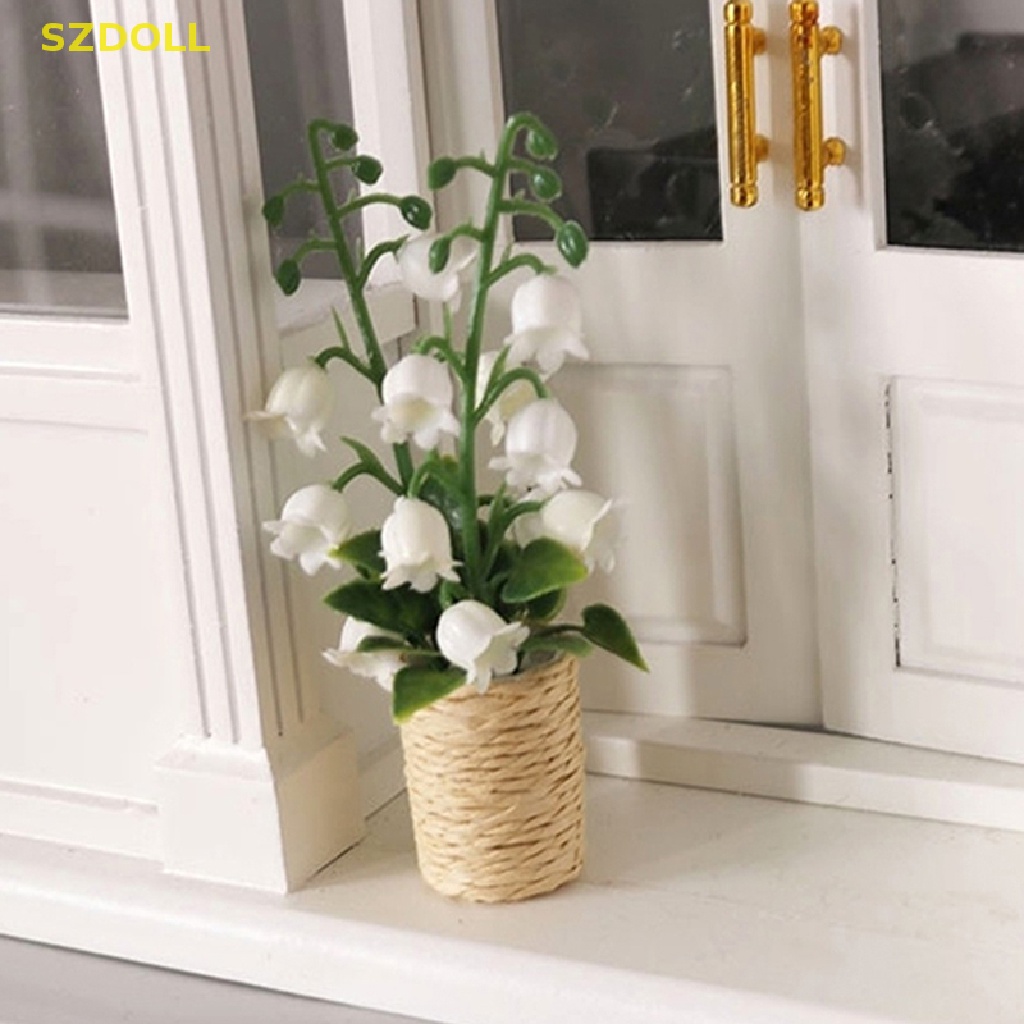 Mô Hình Hoa Hyacinths Tỉ Lệ 1: 12 Trang Trí Nhà Búp Bê