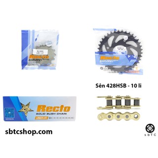 NSD Nhông sên dĩa Recto Raider Satria 10 li chính hãng Thái Lan