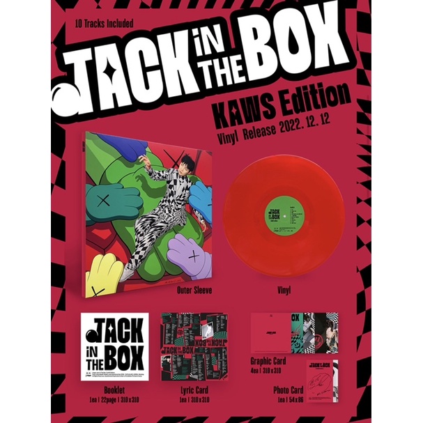 Đ.ĩa than J Hope Jack in the box LP limited