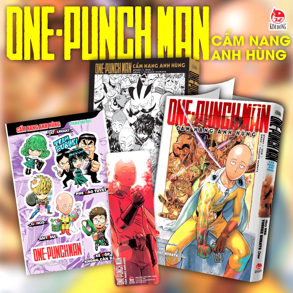 Truyện tranh - One Punch Man - Cẩm Nang Anh Hùng
