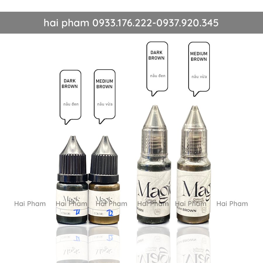 Mực Magic Hương Trà Full Size 10ml, Mini size 3.3ml Chính Hãng