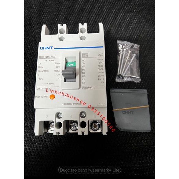 Aptomat CHINT NM1-125S/3300 100A