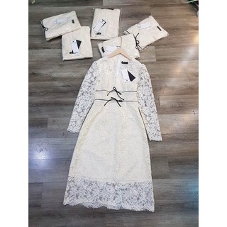 đầm ren vero 2 nơ