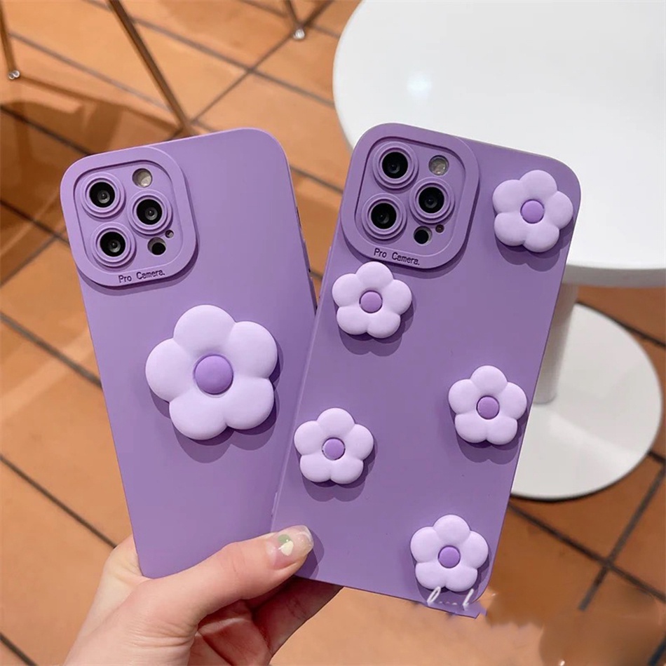 Ốp Điện Thoại Mềm Họa Tiết Hoa Cho iPhone 7 8 6 6S Plus 11 12 13 14 Pro MAX Plus Mini X XR XS MAX SE 2020 2022