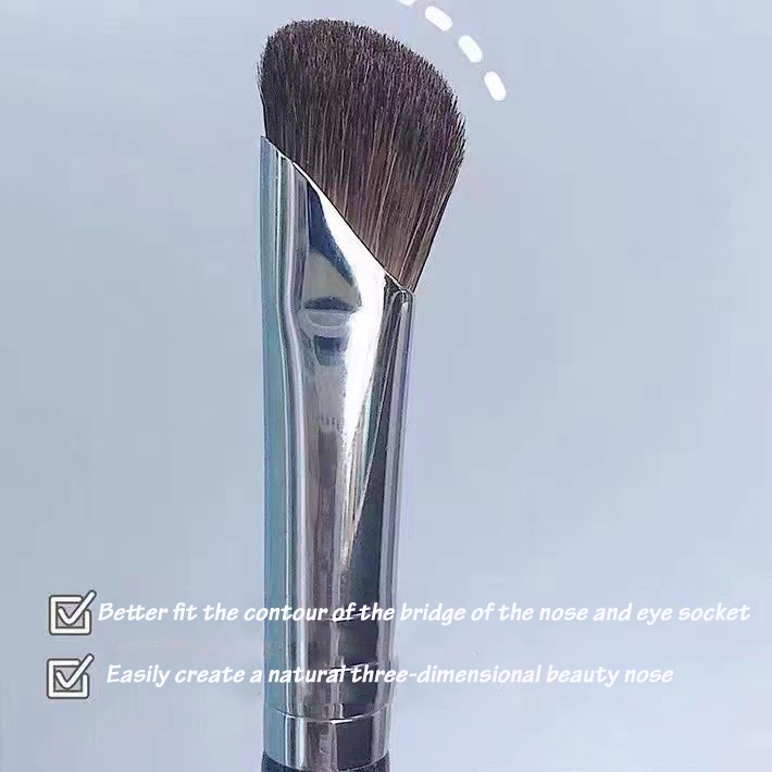 Cọ Trang Điểm Mũi Bằng Lông Ngựa Pony Nhuộm Màu Chân Mày Ngón Tay Hình Động Vật