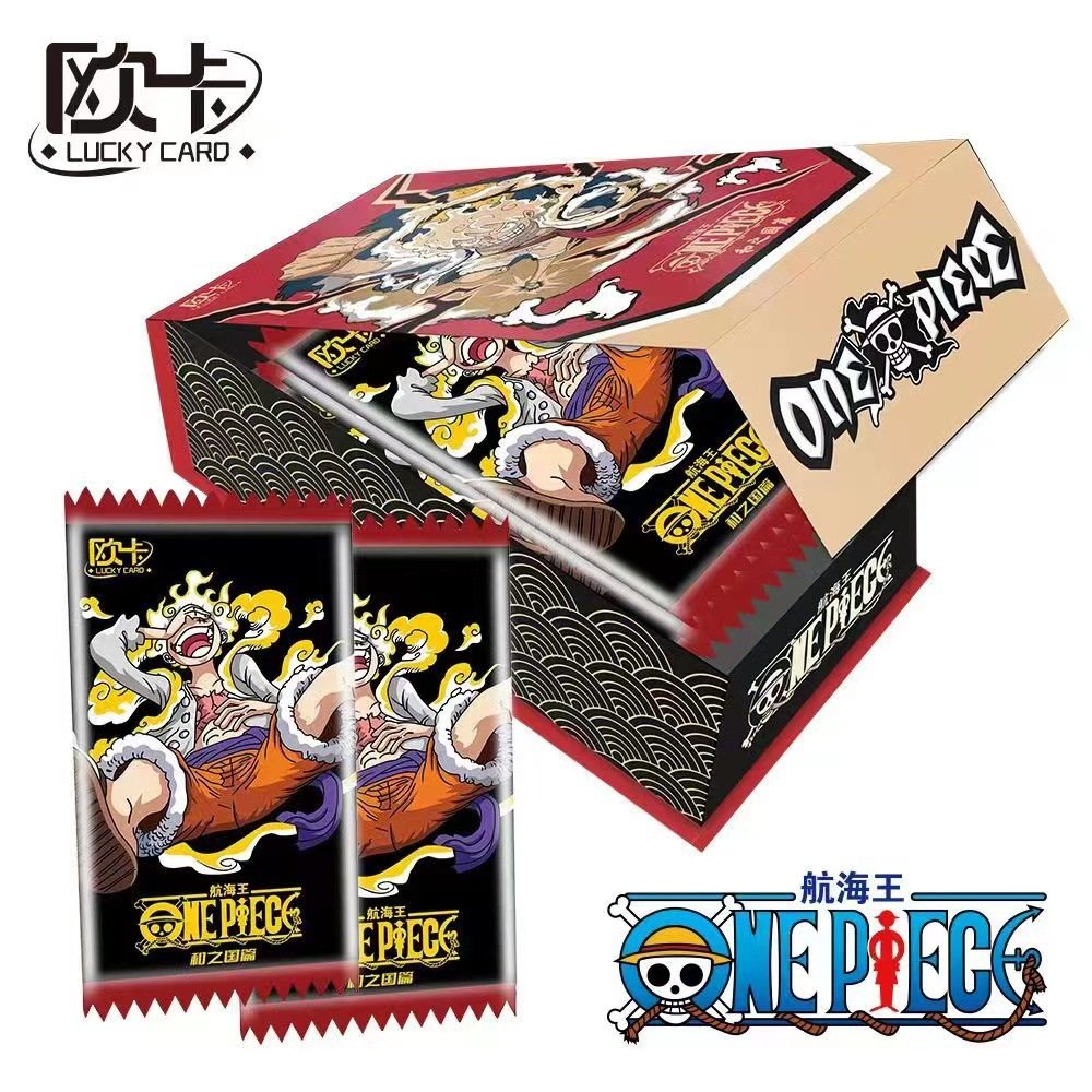 Pack ảnh thẻ ONE PIECE ĐẢO HẢI TẶC GEAR 5 set nhân phẩm card gacha anime chibi quà tặng
