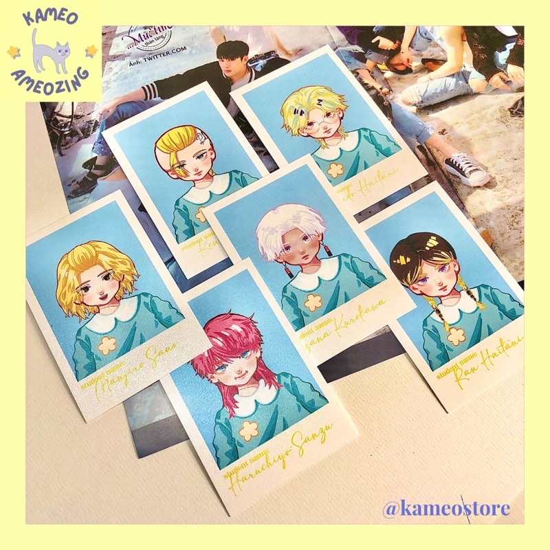 SET ẢNH THẺ VÀ ID CARD TOKYO REVENGERS