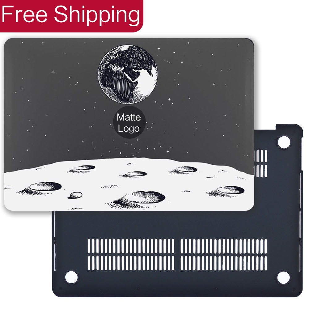 Ốp Máy Tính Bảng Cứng Mỏng Mặt Nhám Hình Phi Hành Gia 2022 Cho 2023 macbook Air M2 13.6 inch Pro 14 M1 Retina 13 2021