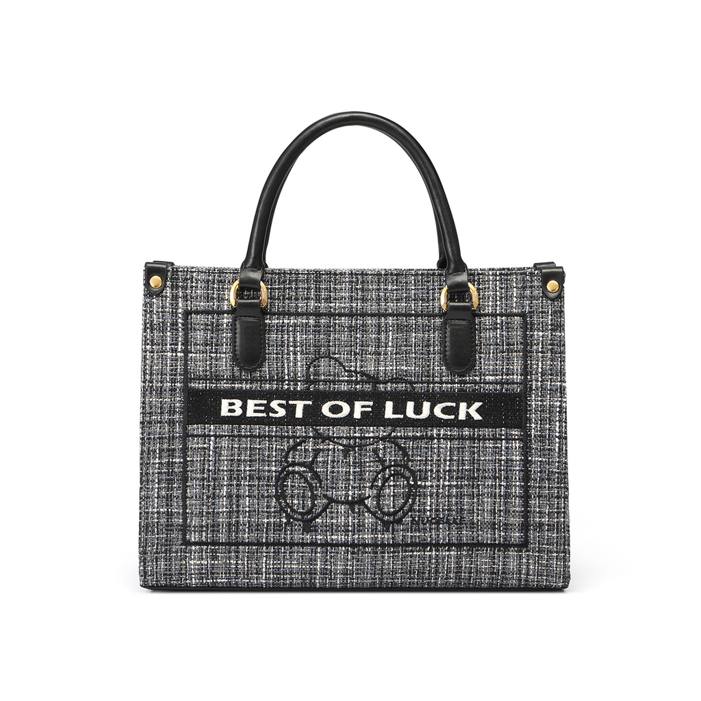 Túi xách nữ Nucelle to size lớn tote bag thời trang hàng hiệu đẹp Best of Luck 1171901 đi làm công sở