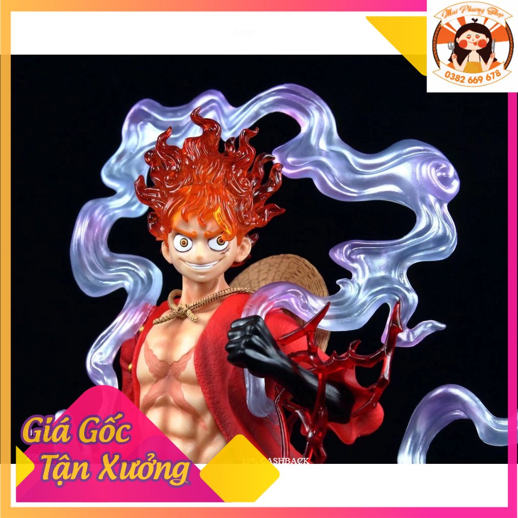 Mô Hình Luffy Gear 5 Sun God Nika cao 21cm - Mô hình OnePiece