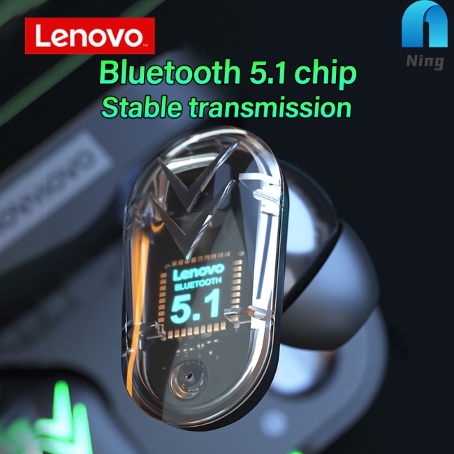 Tai Nghe Nhét Tai Bluetooth Không Dây Có Thể Điều Khiển Cảm Ứng Kèm Mic Ning Lenovo Xt82