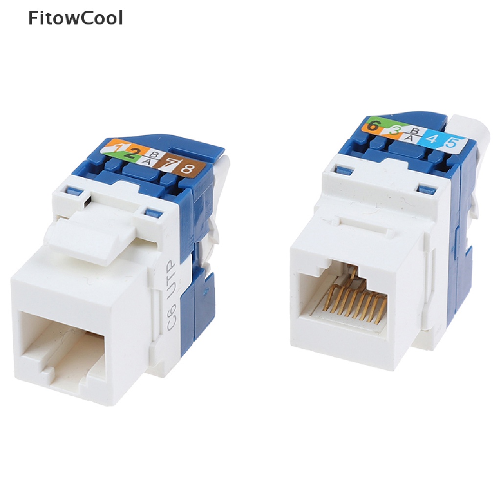1 Mô Đun Xoay Thông Tin Mạng Cat6 RJ45 Cho Mạng QDD