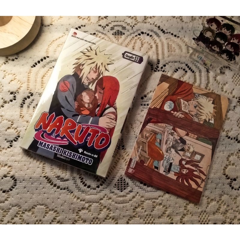 Set Naruto vol 53 kèm Postcard