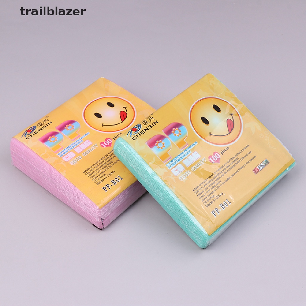 Set 100 Túi Đựng Bảo Quản Đĩa CD DVD Cao Cấp Tiện Dụng