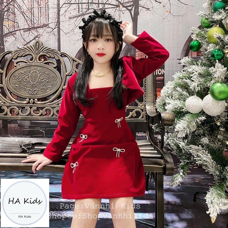 Sét nhung 2 chi tiết