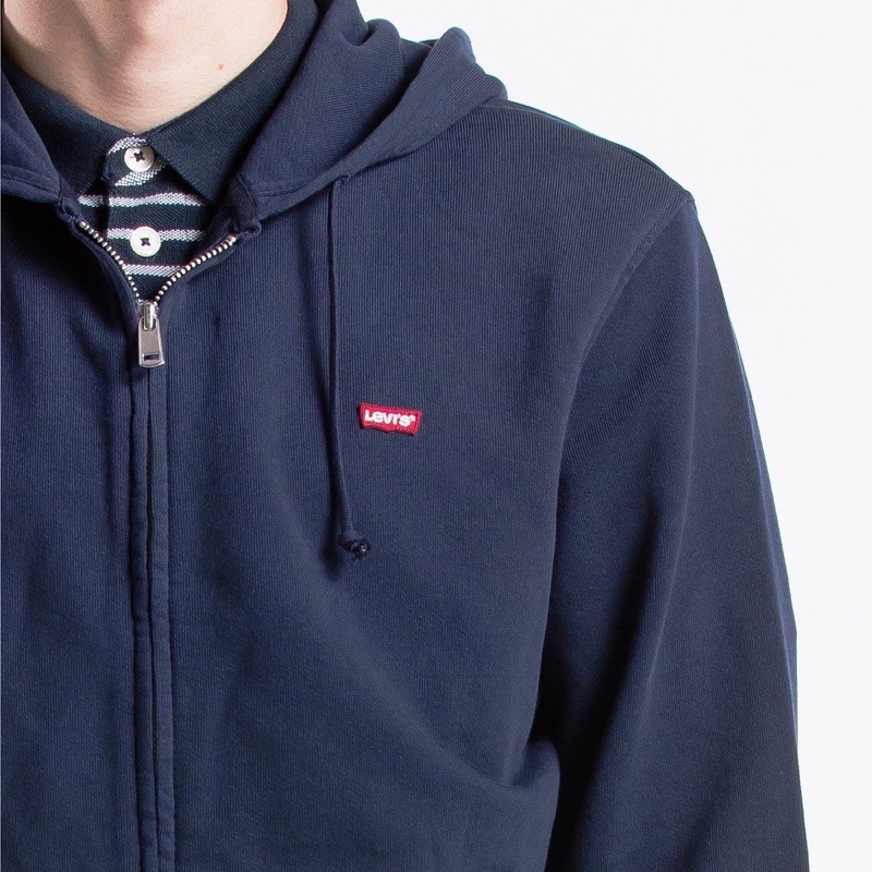 Pass áo nỉ Levi's xanh navy