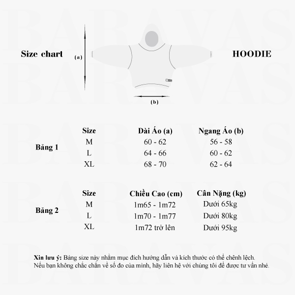 Áo Hoodie Baravas Form Boxy/ Gray - Version Premium | BigBuy360 - bigbuy360.vn