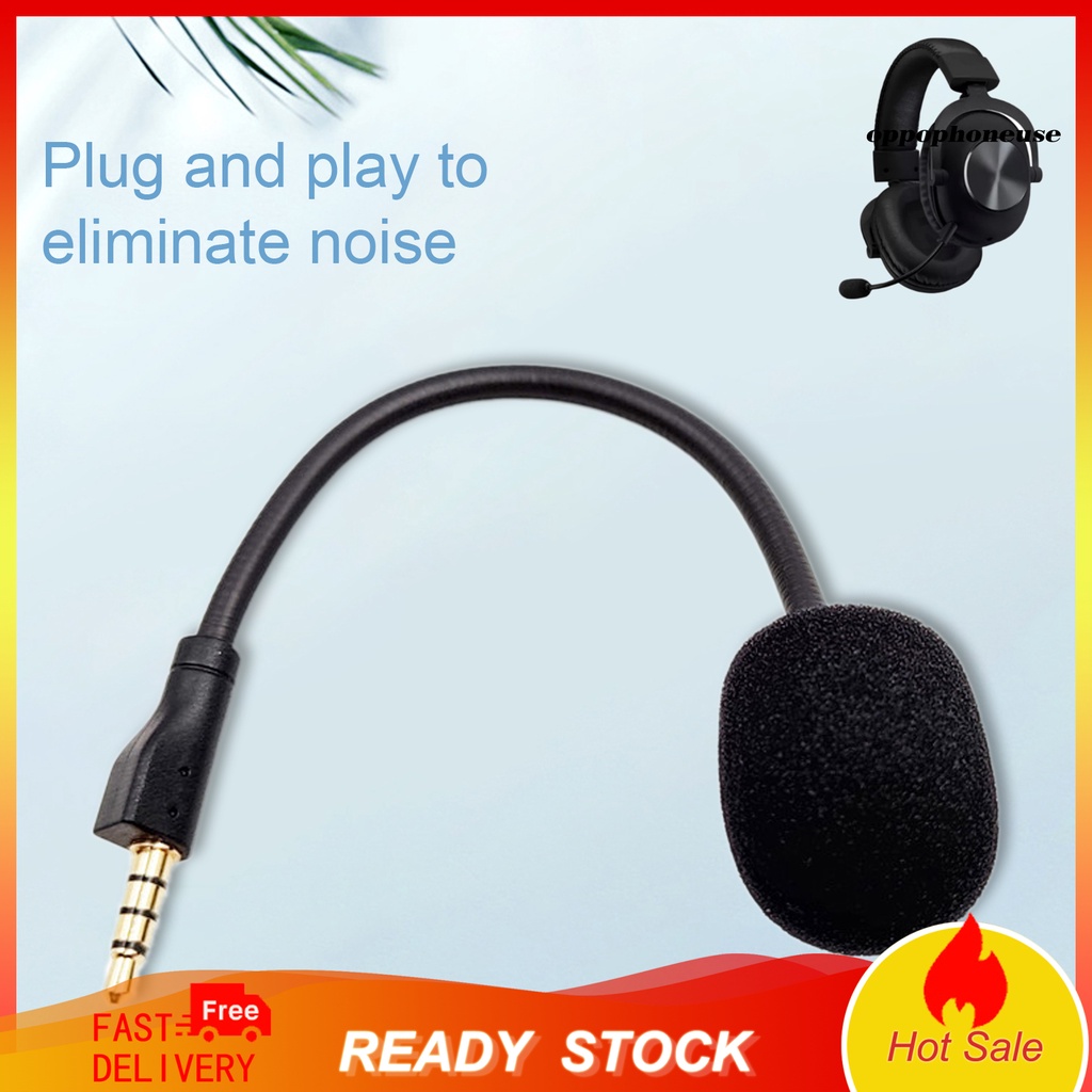 Micro Tai Nghe Chơi Game Đầu Cắm 3.5mm Linh Hoạt Cho Logitech-G Pro X