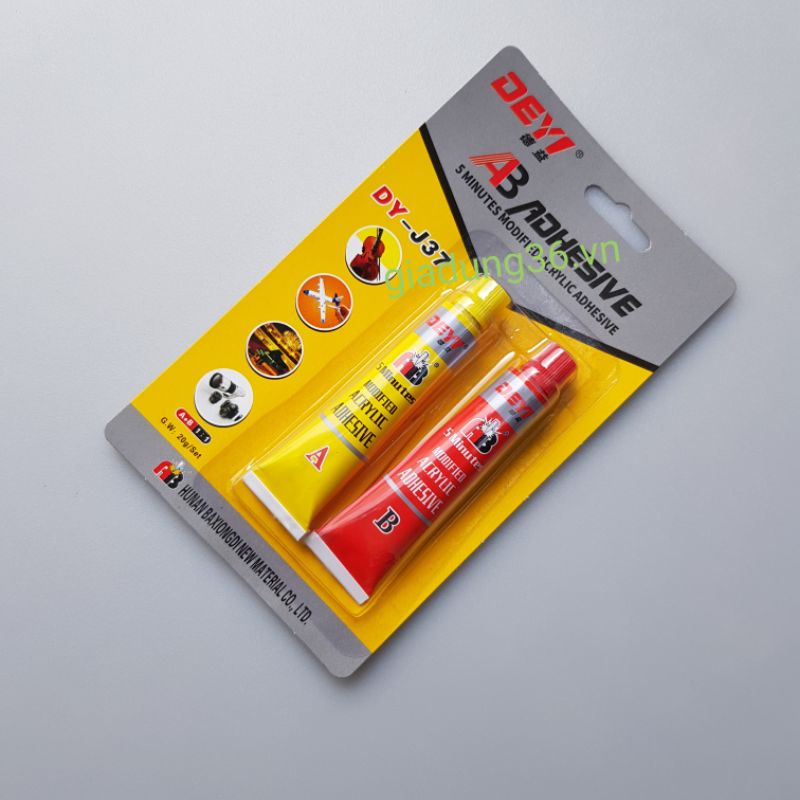 Keo AB, keo 2 thành phần, keo làm coil loa