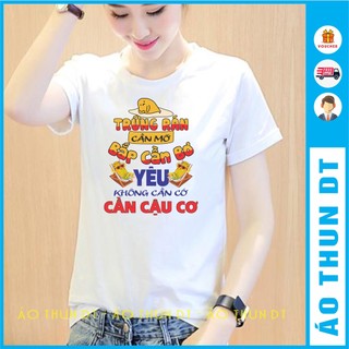 Áo thun - Trứng rán cần mỡ, bắp cần bơ