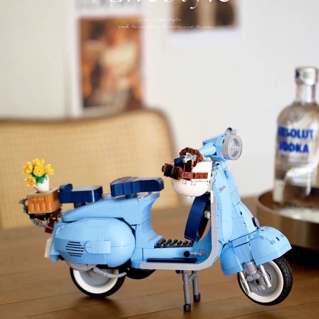 Bộ Đồ Chơi Lắp Ráp Lego Xe Máy Vui Nhộn