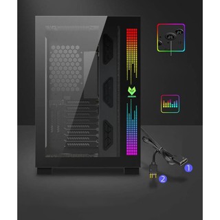 Vỏ Case Coolmoon Aosor Moon Place Pro (Mid Tower/Màu Trắng)