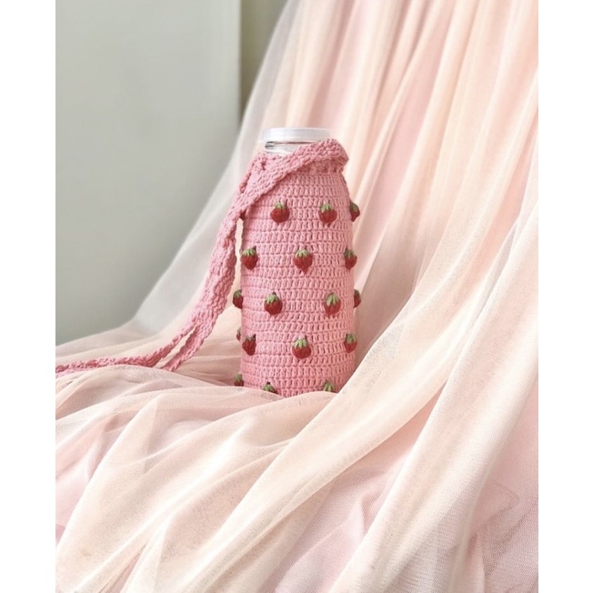Túi đựng bình giữ nhiệt bằng len 🥤