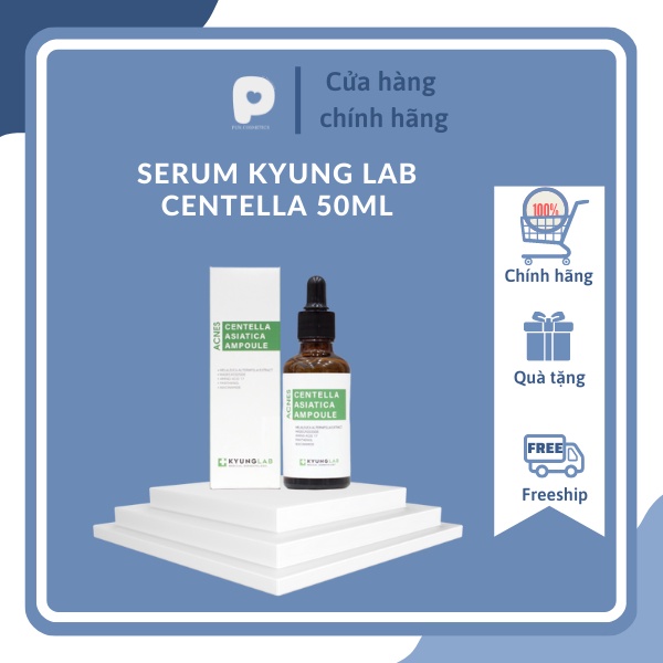 Serum Giảm Mụn K.y.u.n.g. L.a.b A.c.n.e.s C.e.n.t.e.l.l.a. A.s.i.a.t.i.c.a A.m.p.o.u.l.e 50ml Kiềm Dầu Mờ Thâm