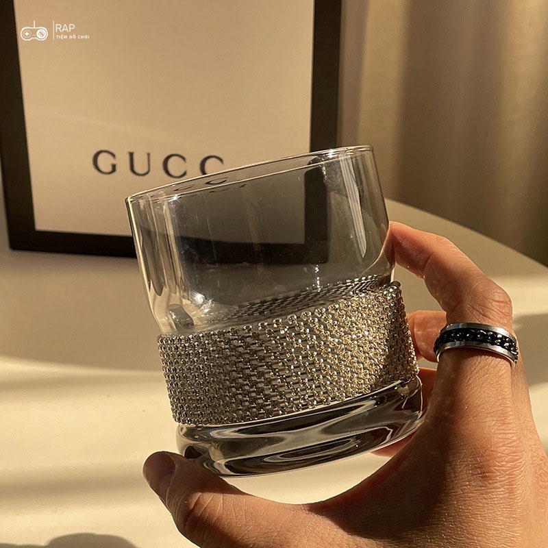 Cốc ly thủy tinh ROYAL Cốc Cốc sang chảnh dung tích 380ml nhiều mẫu mã màu sắc dùng hàng ngày, đựng nước,cafe, trà