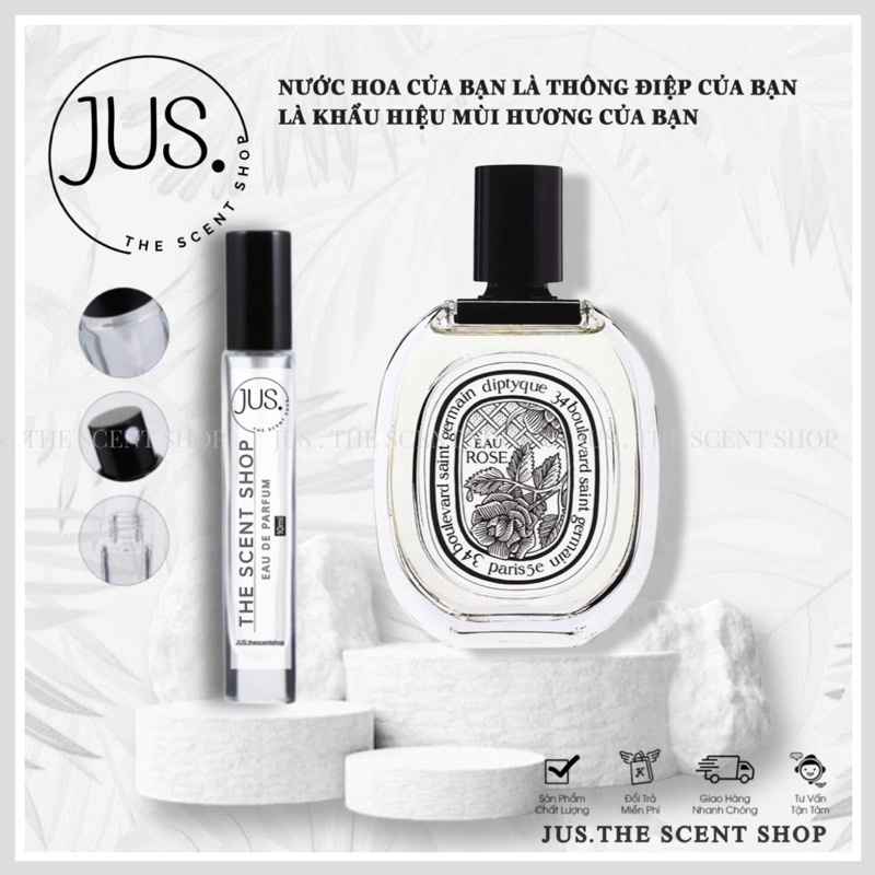 Nước hoa dùng thử Eau Rose EDT Diptyque [ 𝐉𝐔𝐒.𝐓𝐡𝐞𝐬𝐜𝐞𝐧𝐭 ]