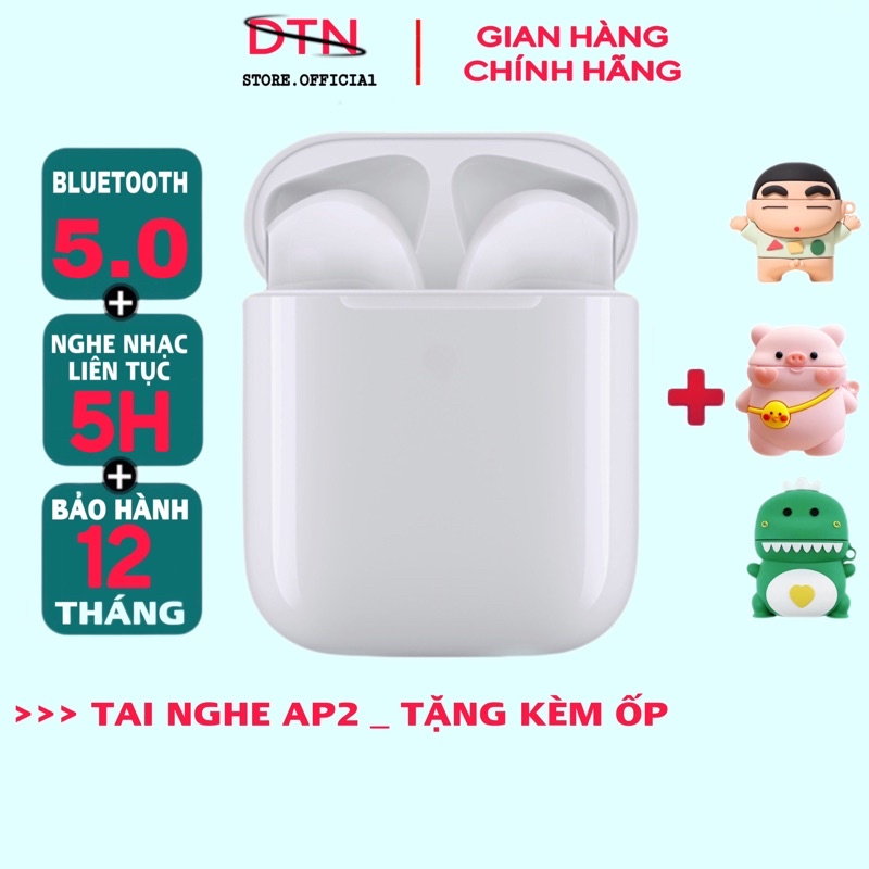 Tai nghe bluetooth không dây P2 DTN Full chức năng dùng cho các dòng điện thoại và laptop