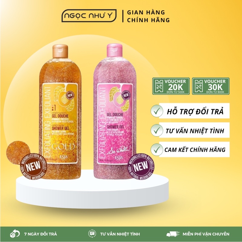 Sữa Tắm Trắng Da Tẩy Da Chết EXFOLIATING EXFOLIANT 940ml