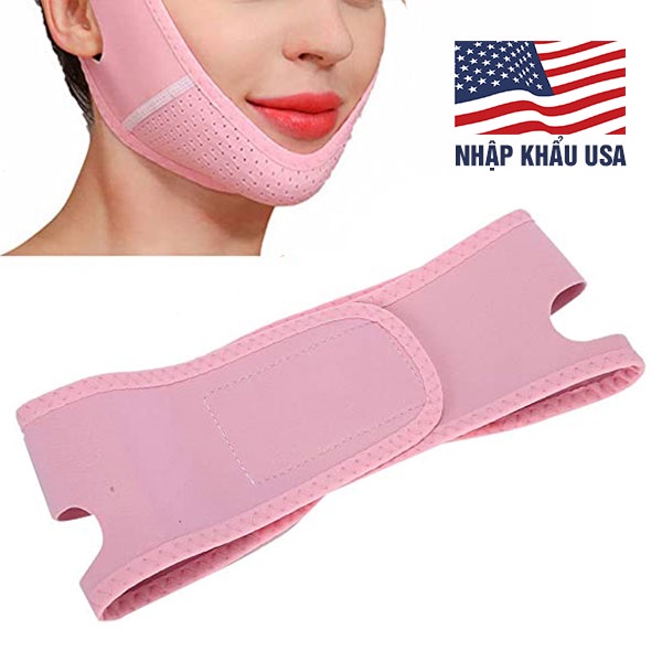 Đai nịt tạo hình Vline xóa nọng cằm, sở hữu khuôn mặt Vline đơn giản tại nhà, nâng cơ thần tốc dễ sử dụng, thoáng khí th