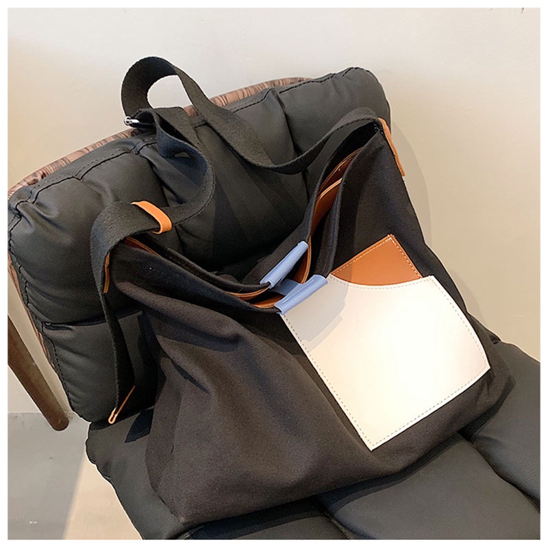 Túi Vải canvas Đeo Chéo Phong Cách Hàn Quốc Dành Cho Nữ