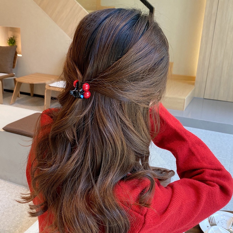 Kẹp Tóc Càng Cua Dễ Thương Quả Anh Đào Phụ Kiện Thời Trang Cho Nữ AB277