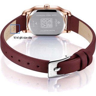 [Julius Mall Store] Dây đồng hồ Julius từ size 8 đến size 20